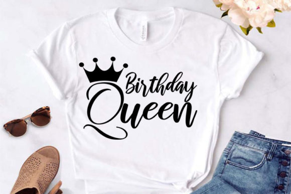 A Graphic Designer's Review of the Birthday Queen Svg for Business Branding
