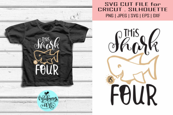 A Shark Birthday SVG for Playful Blog Graphics and T-Shirt Designs