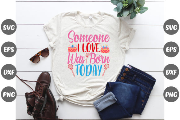 Birthday Graphics for T-Shirt Designs and Craft Projects