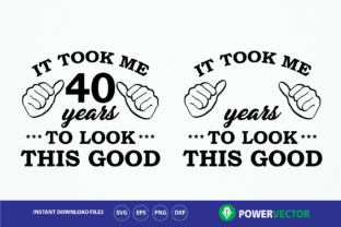 Birthday Year Age T-shirt: A Fun Graphics Asset for Crafts