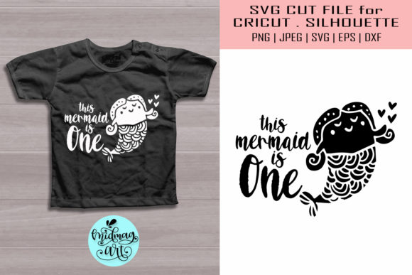 Evaluating the One Svg Birthday Mermaid Graphic for T-Shirt Designs
