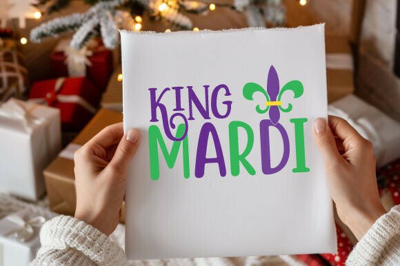 King Mardi Gras SVG: A Bold Graphic for T-Shirt Designs