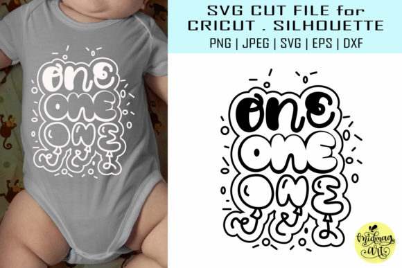 One 1st Birthday: A Graphics Asset for Cricut Crafters