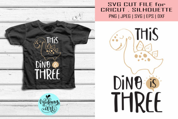 Polishing Your Birthday Content: A Dino SVG for Graphics & T-Shirt Designs