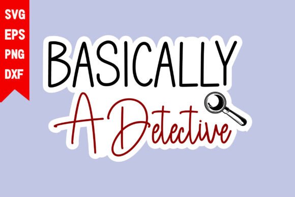 Reviewing Basically a Detective: A Versatile T-Shirt Graphics Asset